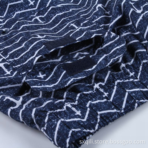 Printed Shorts Swimwear for Mature Men Swim Shorts